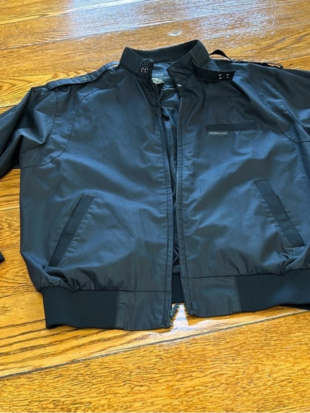 Members Only Black Bomber Jacket